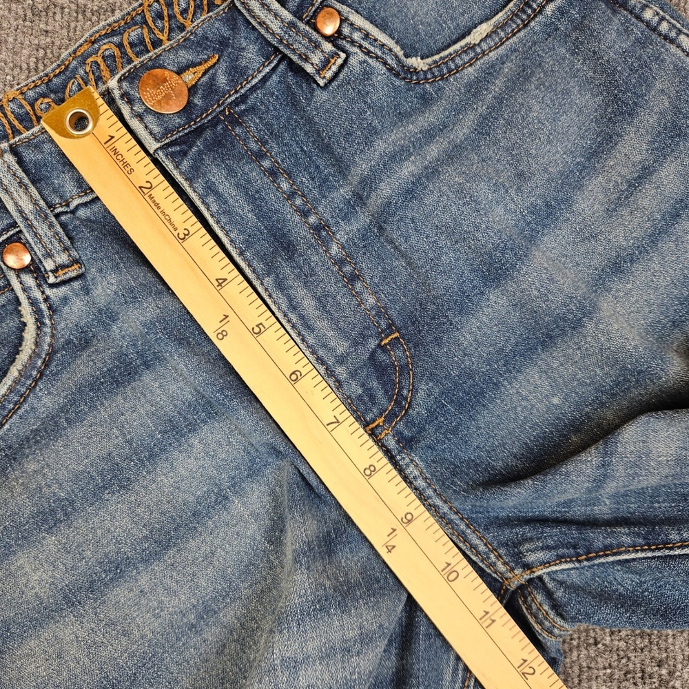 Wrangler Retro Bailey High Rise Trouser Jeans Women's 30x34 Dark Wash Bootcut - Picture 4 of 10